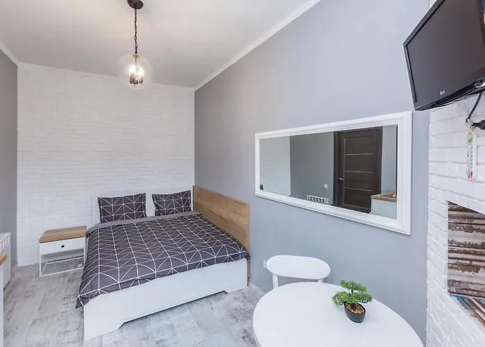 файна смарт-квартира біля жд вокзалу на городоцькій 143 Apartment Lviv